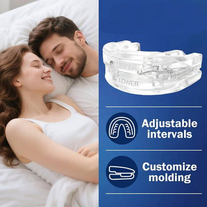 Customizable Nighttime Mouthpiece with Dual Tray System