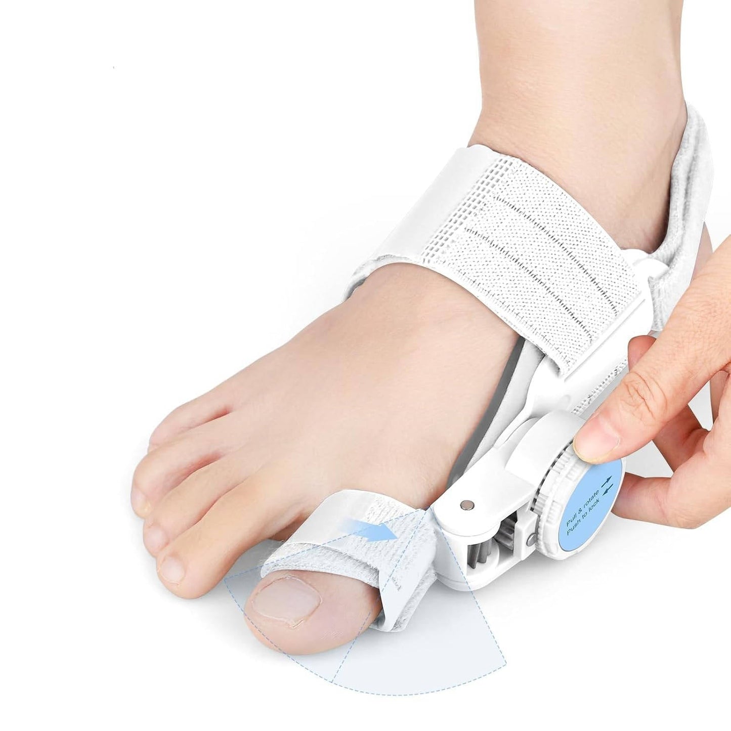 Customizable Foot Comfort Brace with Silicone Inserts