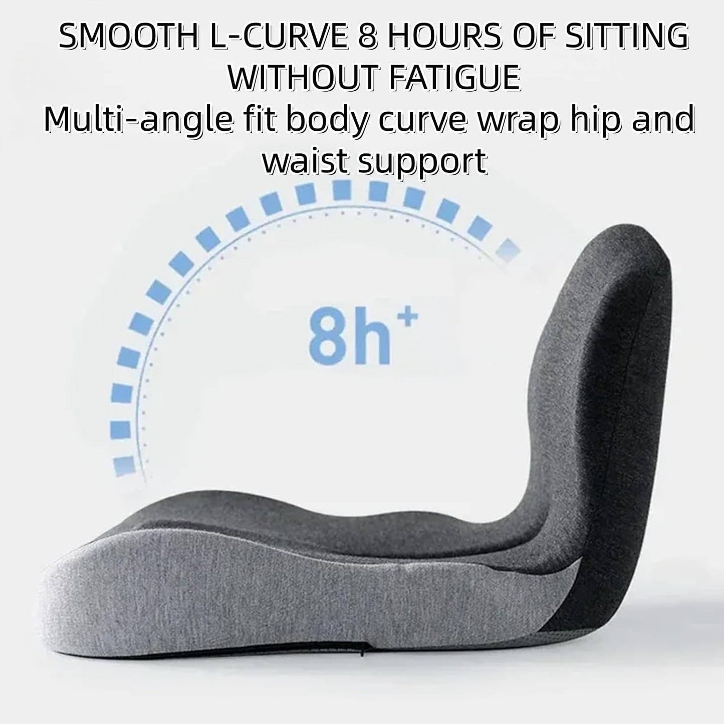 Comfort-Boosting Memory Foam Cushion for Home & Office Use