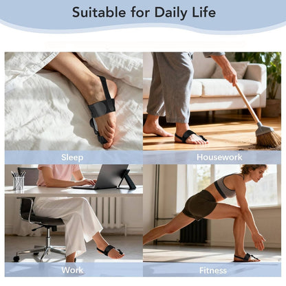 Customizable Foot Comfort Brace with Silicone Inserts
