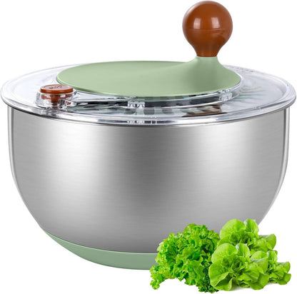 Premium Stainless Steel Greens Dryer with Easy Drain Spout