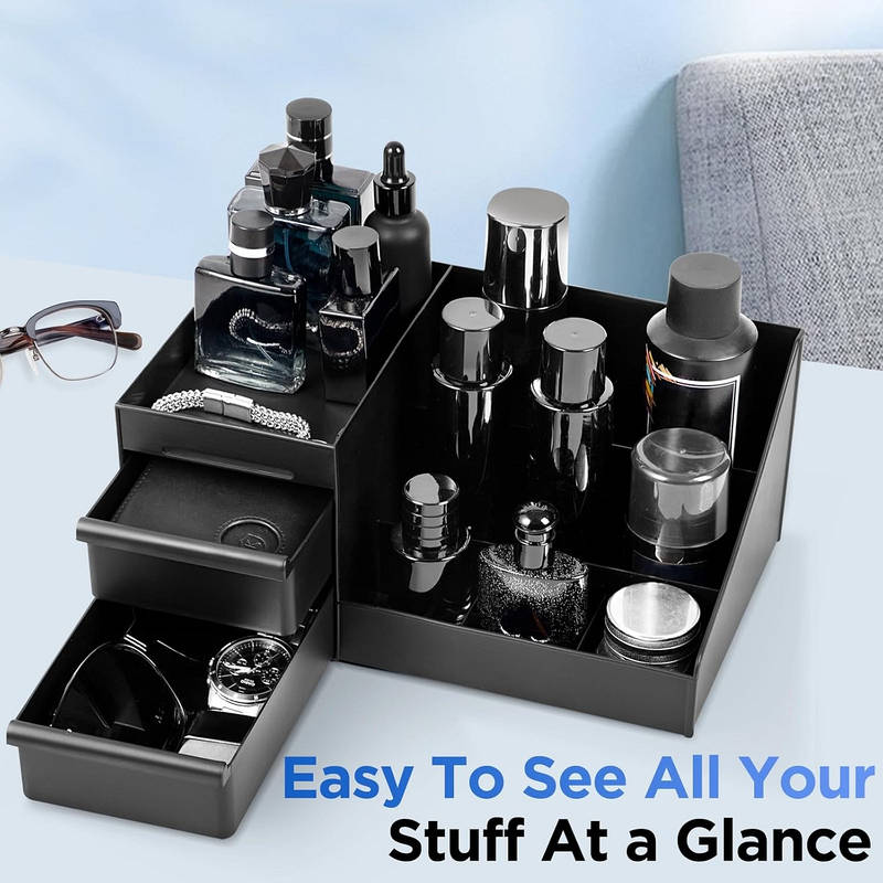 Fragrance and Grooming Station, Compact Display Organizer