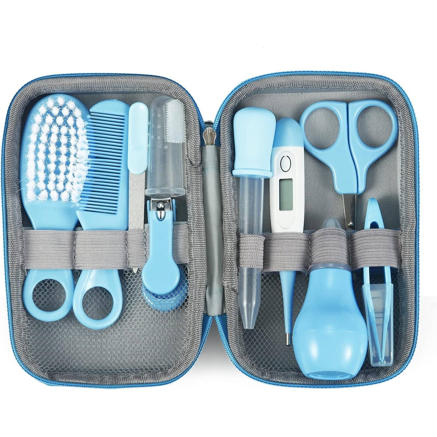12-Piece Infant Care Set: Clippers, Brush, Comb & More