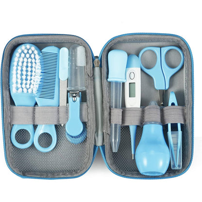 12-Piece Infant Care Set: Clippers, Brush, Comb & More