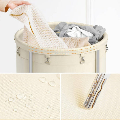 29 Gallon Rolling Laundry Cart with Detachable Bag and Wheels