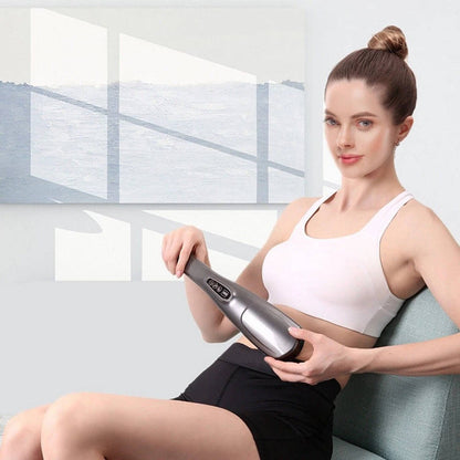 Ergonomic Electric Body Massager with 6 Versatile Heads