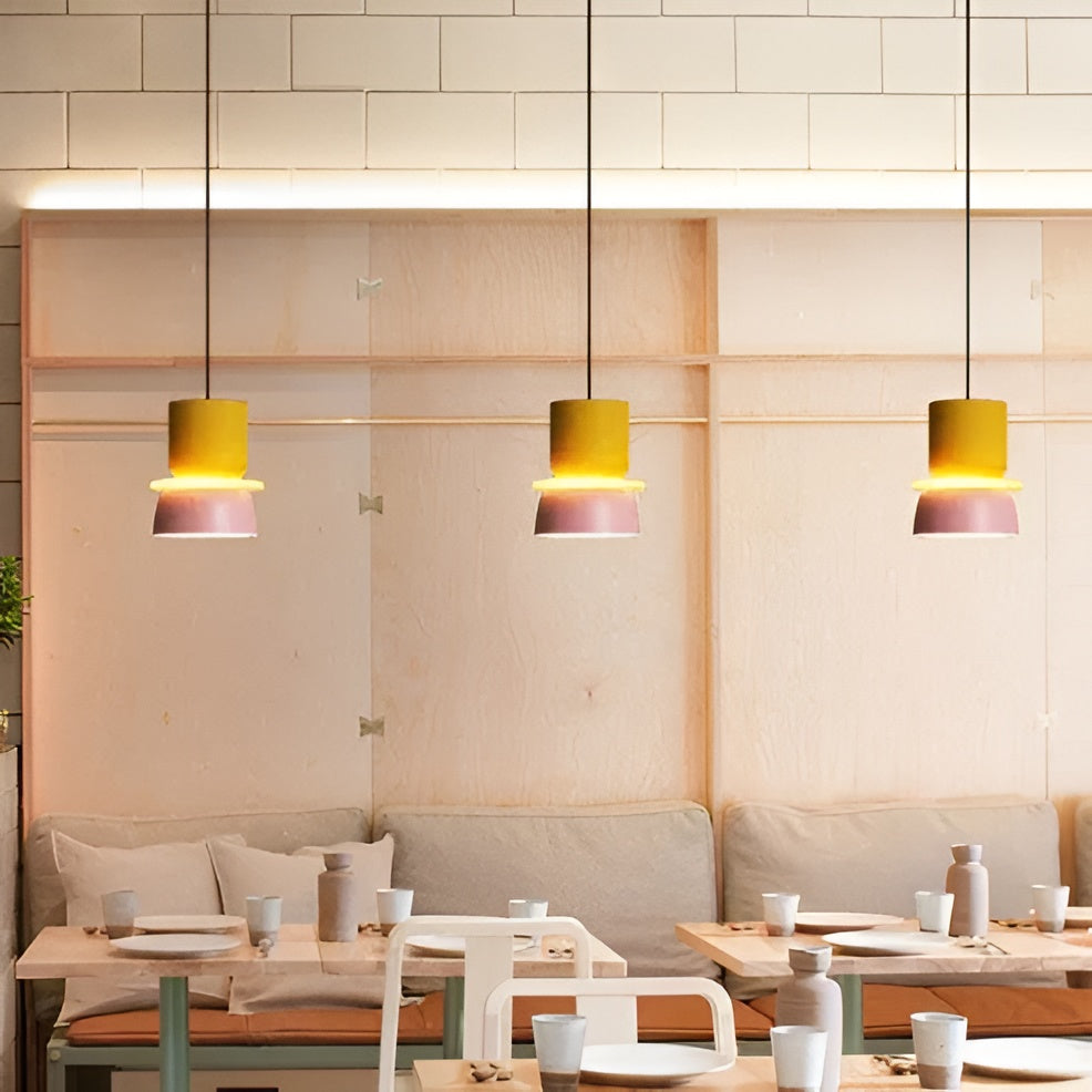 Vibrant LED Pendant Light in Scandinavian Style