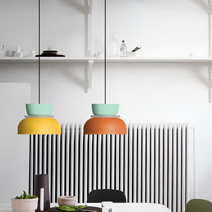Vibrant LED Pendant Light in Scandinavian Style