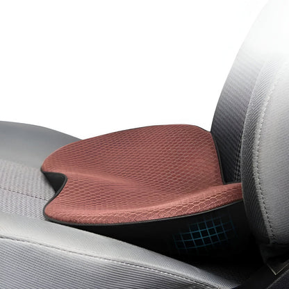 Elevate Your Comfort: Premium Memory Foam Car Seat Booster