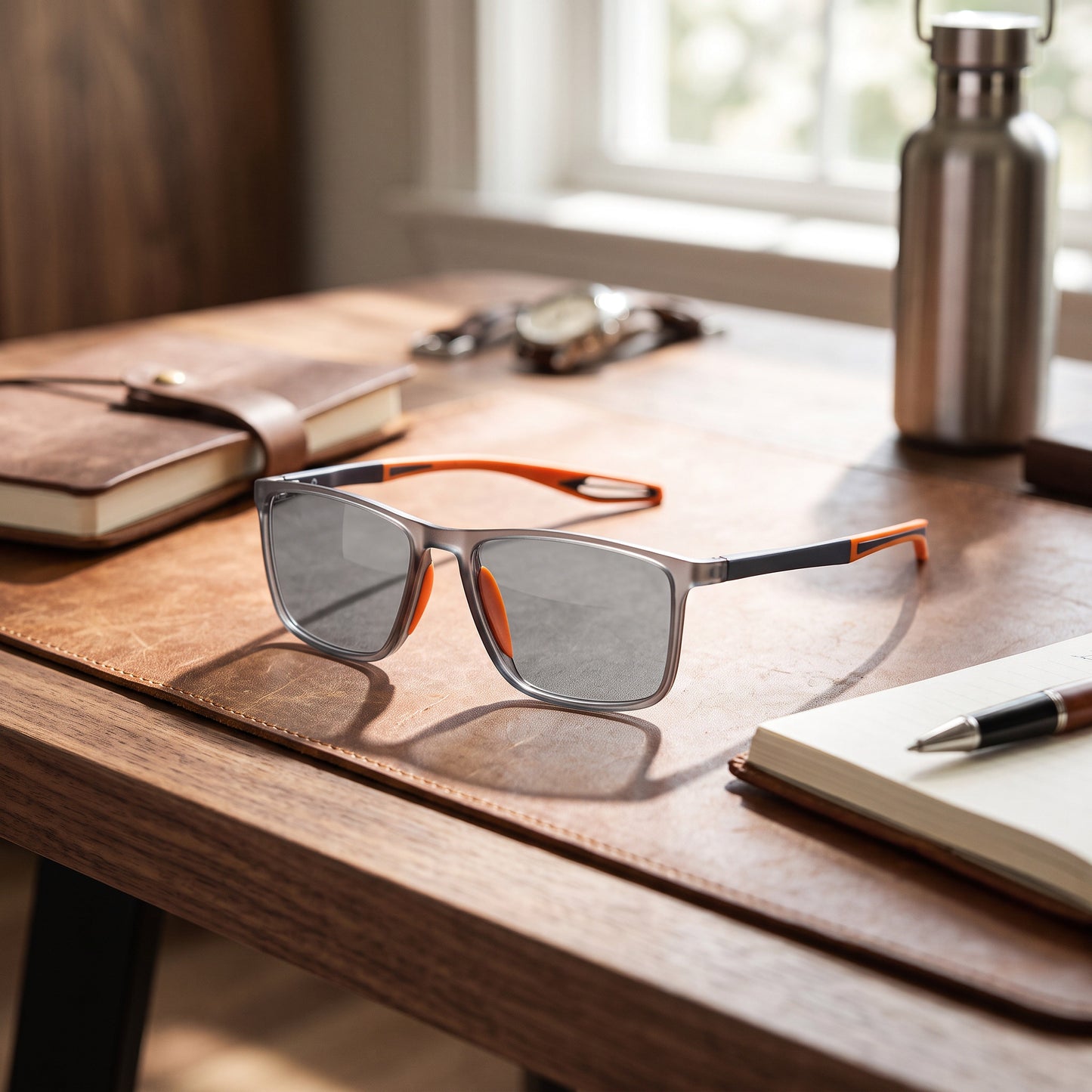 Versatile Progressive Reading Glasses with Lightweight Frame