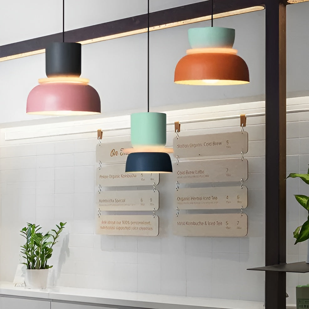 Vibrant LED Pendant Light in Scandinavian Style