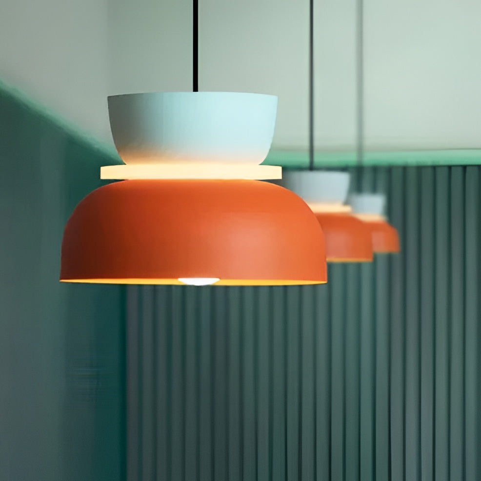 Vibrant LED Pendant Light in Scandinavian Style