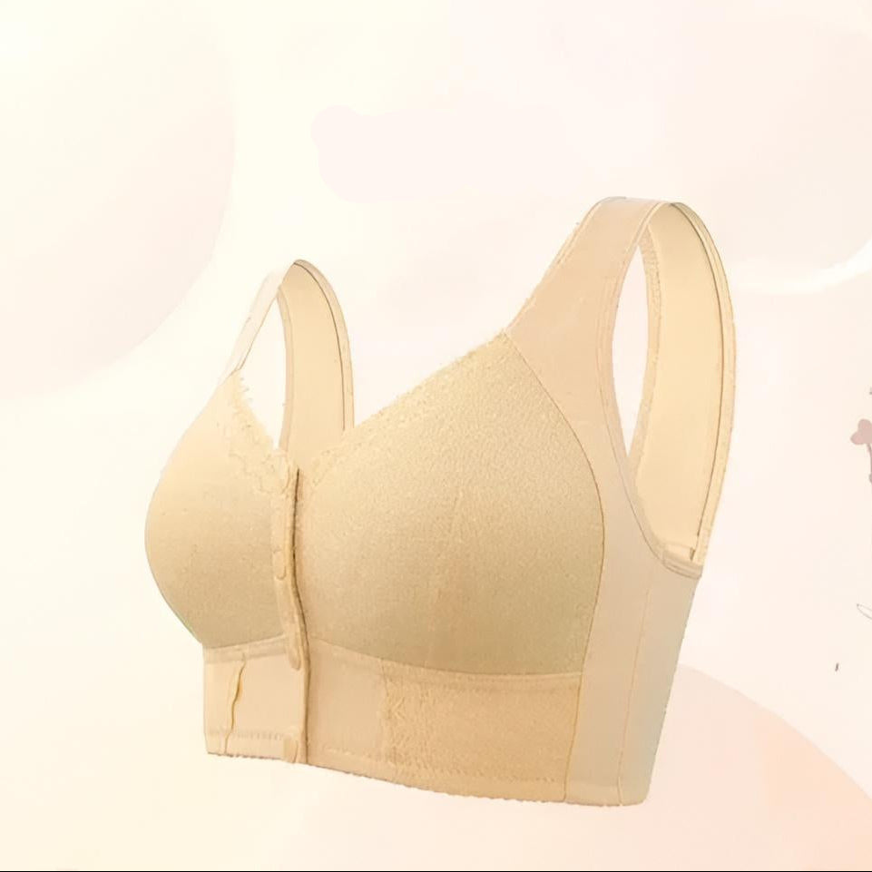ComfortEase Wireless Front Closure Bra for Everyday Use