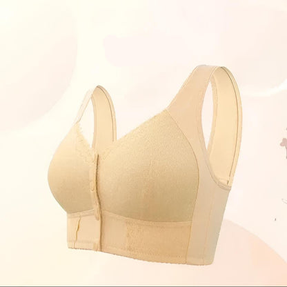 ComfortEase Wireless Front Closure Bra for Everyday Use