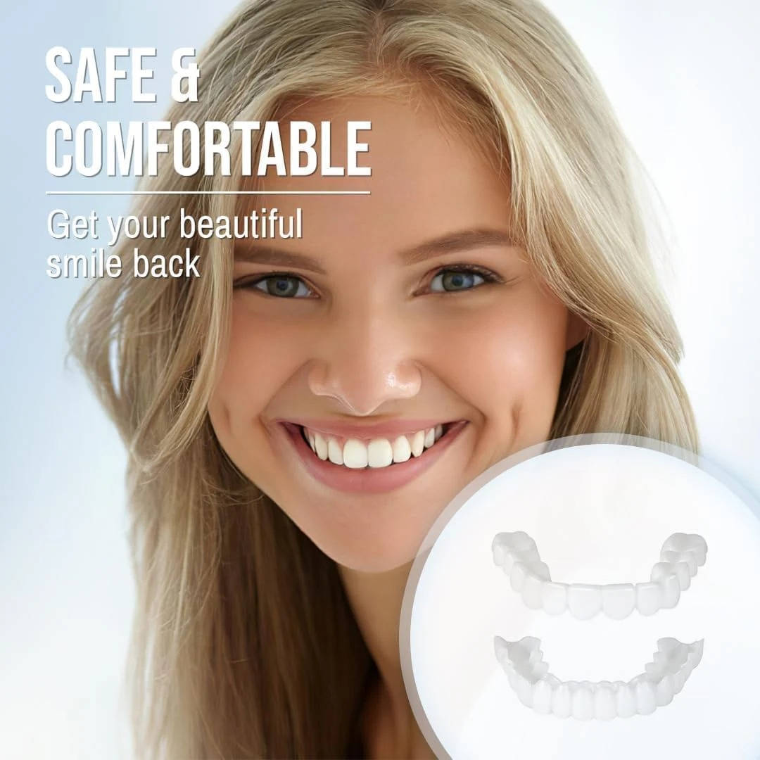 Instant Smile Enhancement Kit for Top and Bottom Teeth