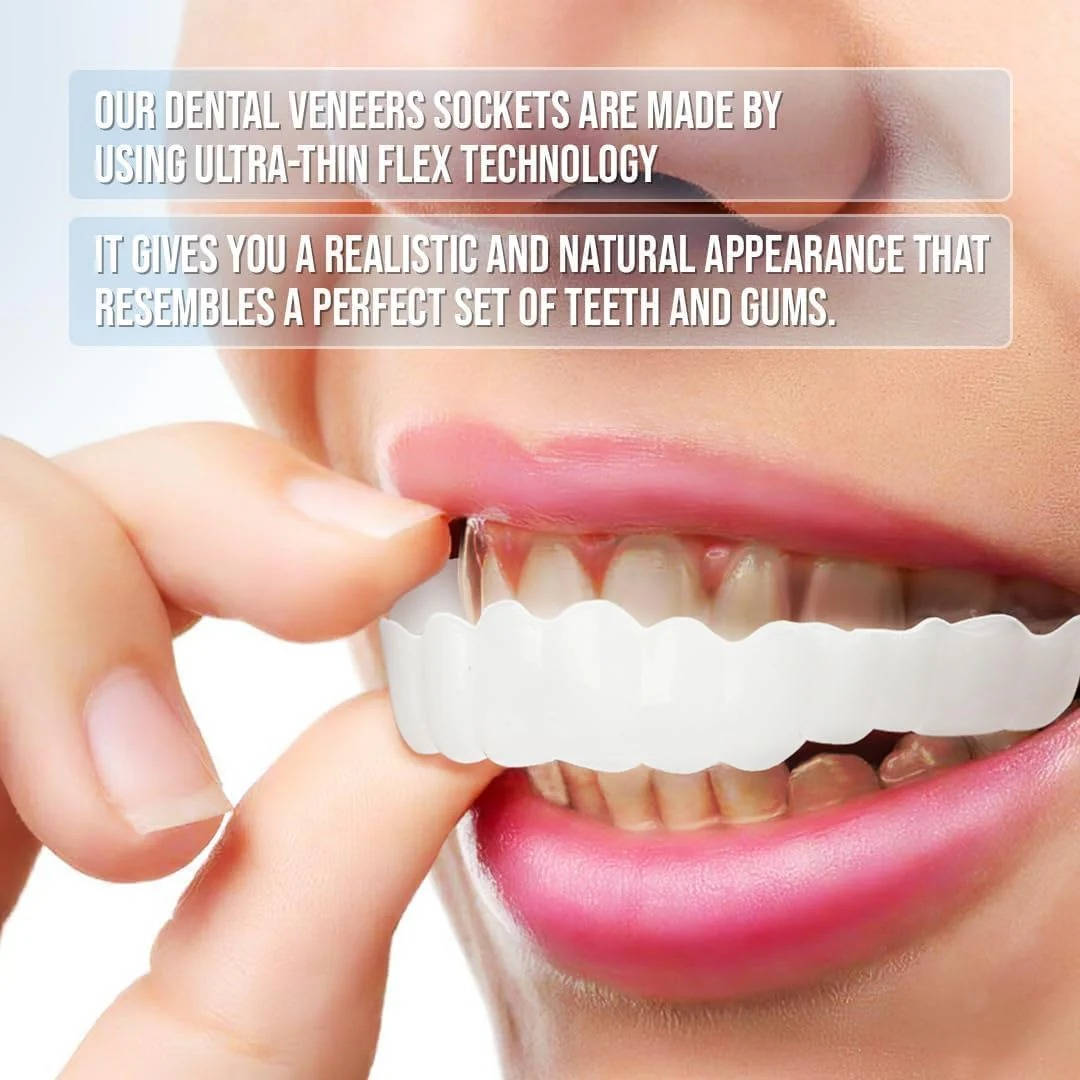 Instant Smile Enhancement Kit for Top and Bottom Teeth