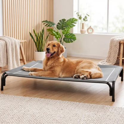 Premium Elevated Dog Bed for Enhanced Comfort and Ventilation