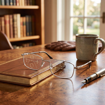 Versatile Multifocal Reading Glasses with Blue Light Protection