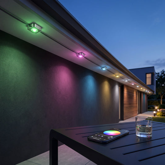 100ft Smart LED Roofline Light Strand with App Control