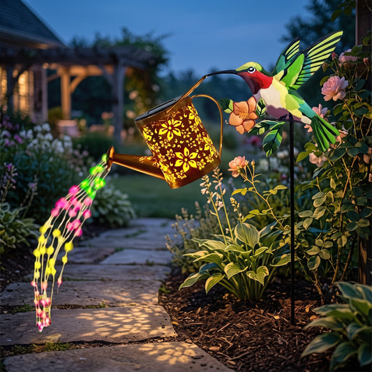 Solar-Powered Outdoor Path Light with Dusk Detection and Long-Lasting Glow