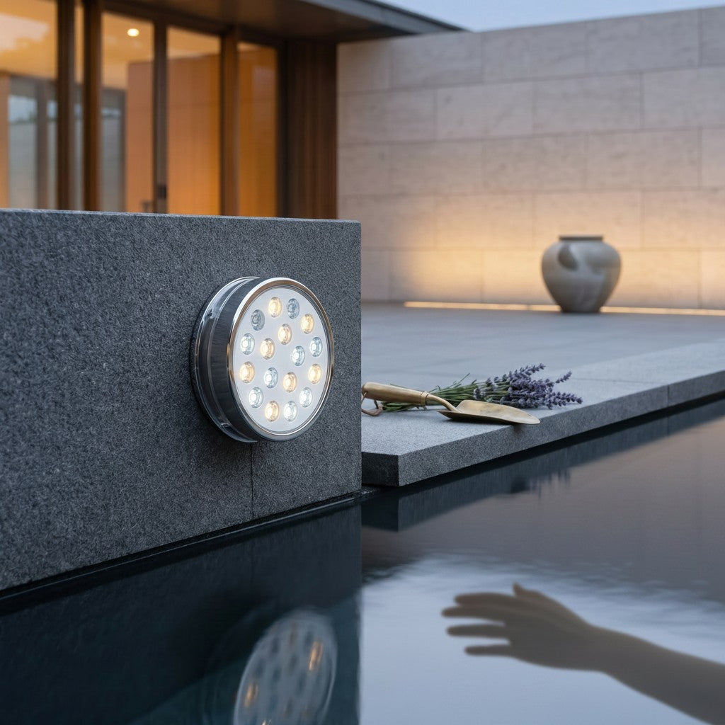 Underwater LED Pool Illumination with 12 Color Options and Remote Control