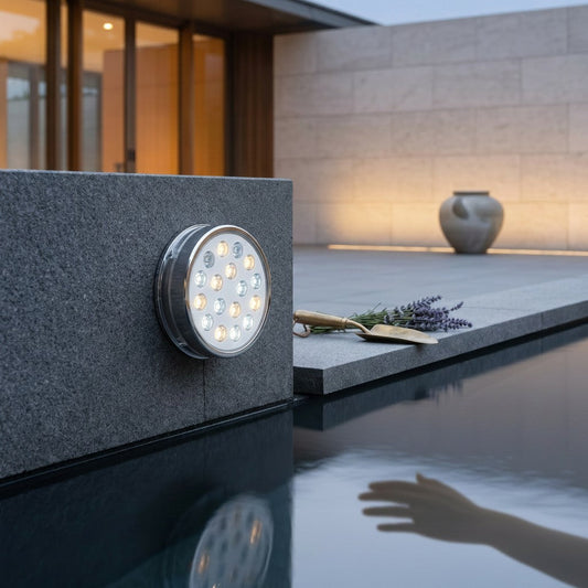 Underwater LED Pool Illumination with 12 Color Options and Remote Control