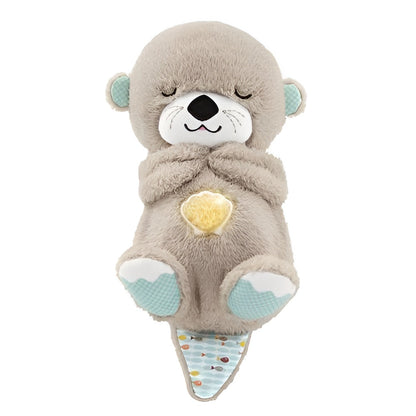 Comforting Plush Companion with Breathing and Sound Features