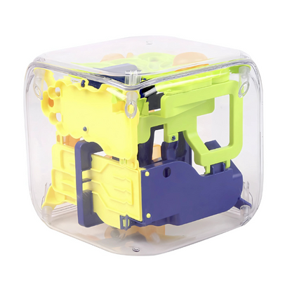Challenging 3D Maze Sphere with Adjustable Difficulty Levels