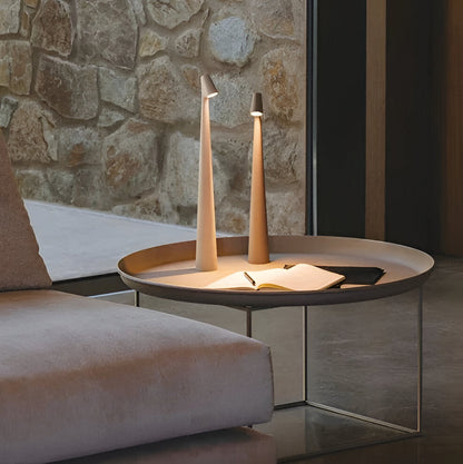 Cordless LED Table Lamp with Elegant Nordic Design