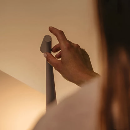Cordless LED Table Lamp with Elegant Nordic Design