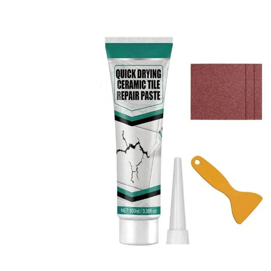 Ultimate Tile Repair Solution Kit with Spatula and Sandpaper