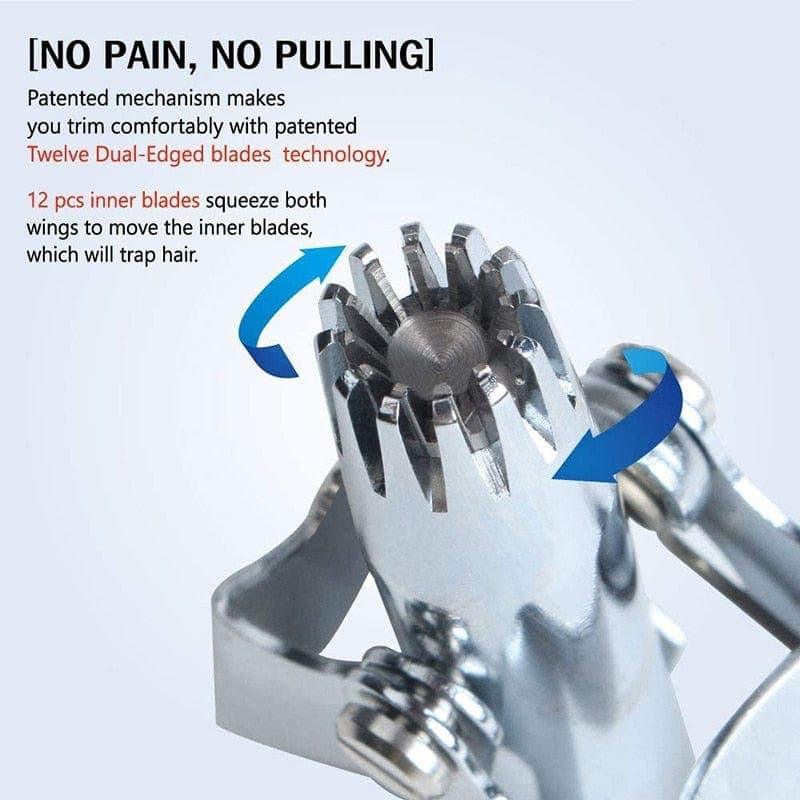 Precision Manual Grooming Tool for Nose and Ear Hair