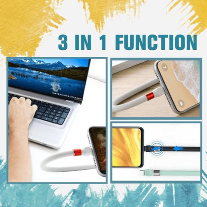 All-in-One Charging Cable and Stand with Smart Features