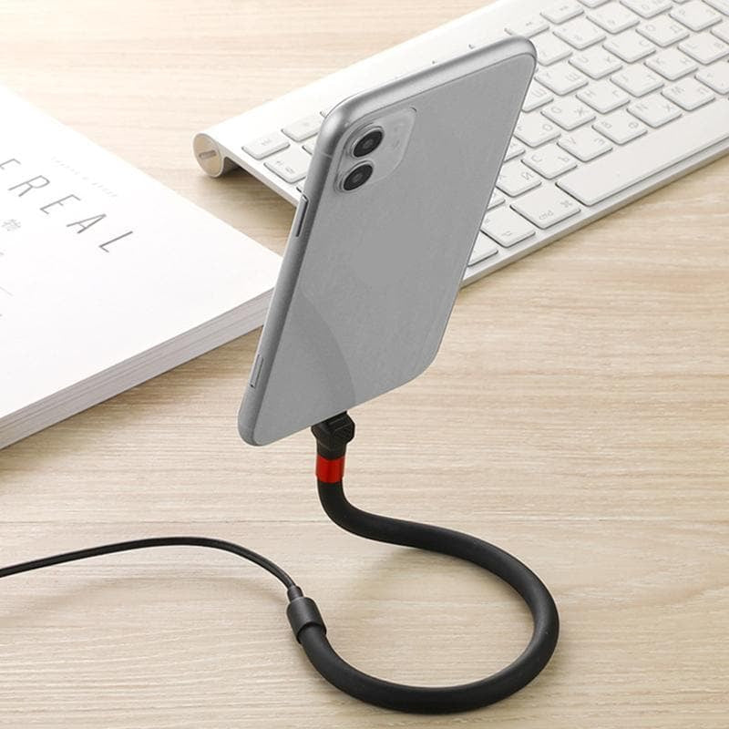 All-in-One Charging Cable and Stand with Smart Features