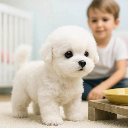 Lifelike Cuddle Companion: Plush Puppy for Endless Joy