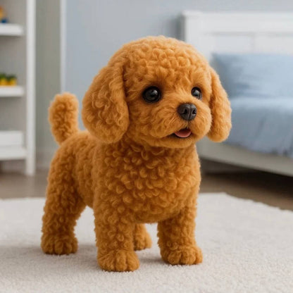 Lifelike Cuddle Companion: Plush Puppy for Endless Joy