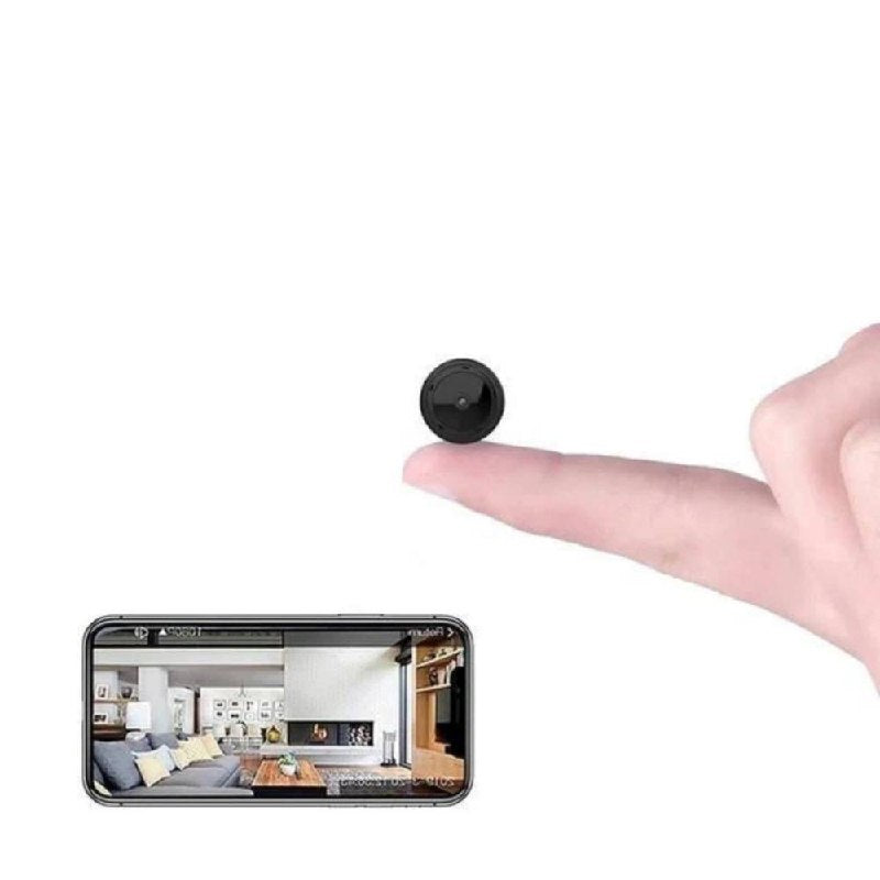Sleek WiFi Surveillance Camera with Enhanced Night Vision