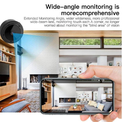 Sleek WiFi Surveillance Camera with Enhanced Night Vision