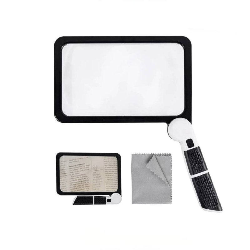 IllumiView 5X LED Magnifier for Effortless Reading and Crafts