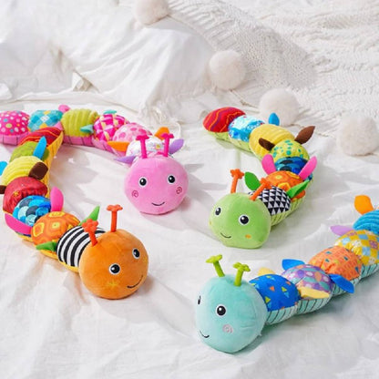 Engaging Plush Caterpillar Toy for Baby's Development