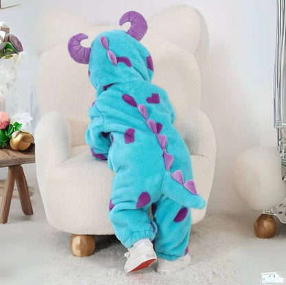 Adorable Toddler Animal Jumpsuit in Soft Hypoallergenic Fabric