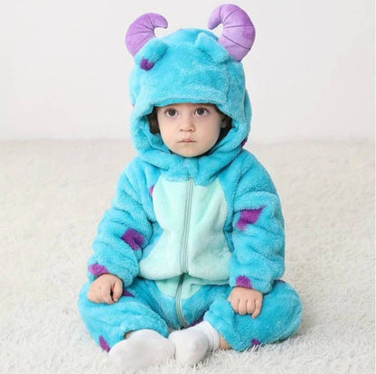 Adorable Toddler Animal Jumpsuit in Soft Hypoallergenic Fabric