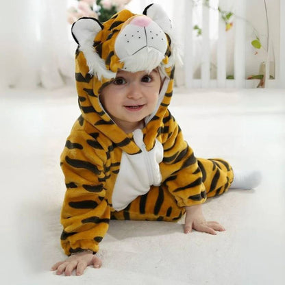 Adorable Toddler Animal Jumpsuit in Soft Hypoallergenic Fabric