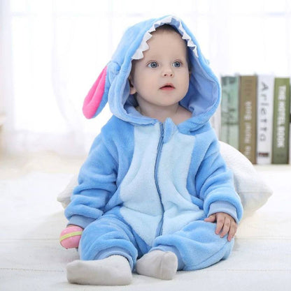 Adorable Toddler Animal Jumpsuit in Soft Hypoallergenic Fabric