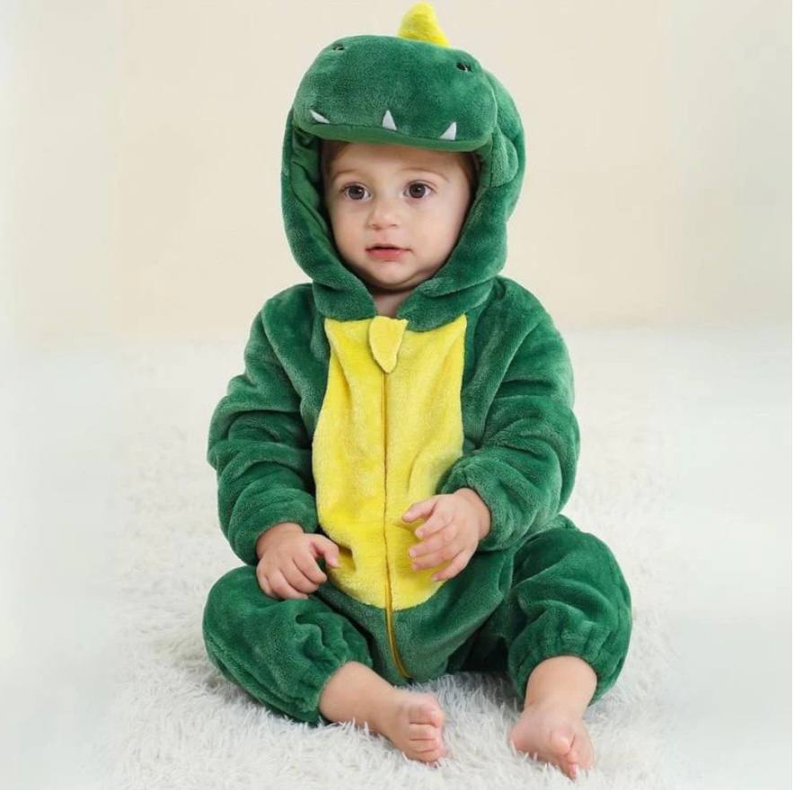 Adorable Toddler Animal Jumpsuit in Soft Hypoallergenic Fabric