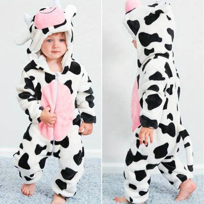 Adorable Toddler Animal Jumpsuit in Soft Hypoallergenic Fabric