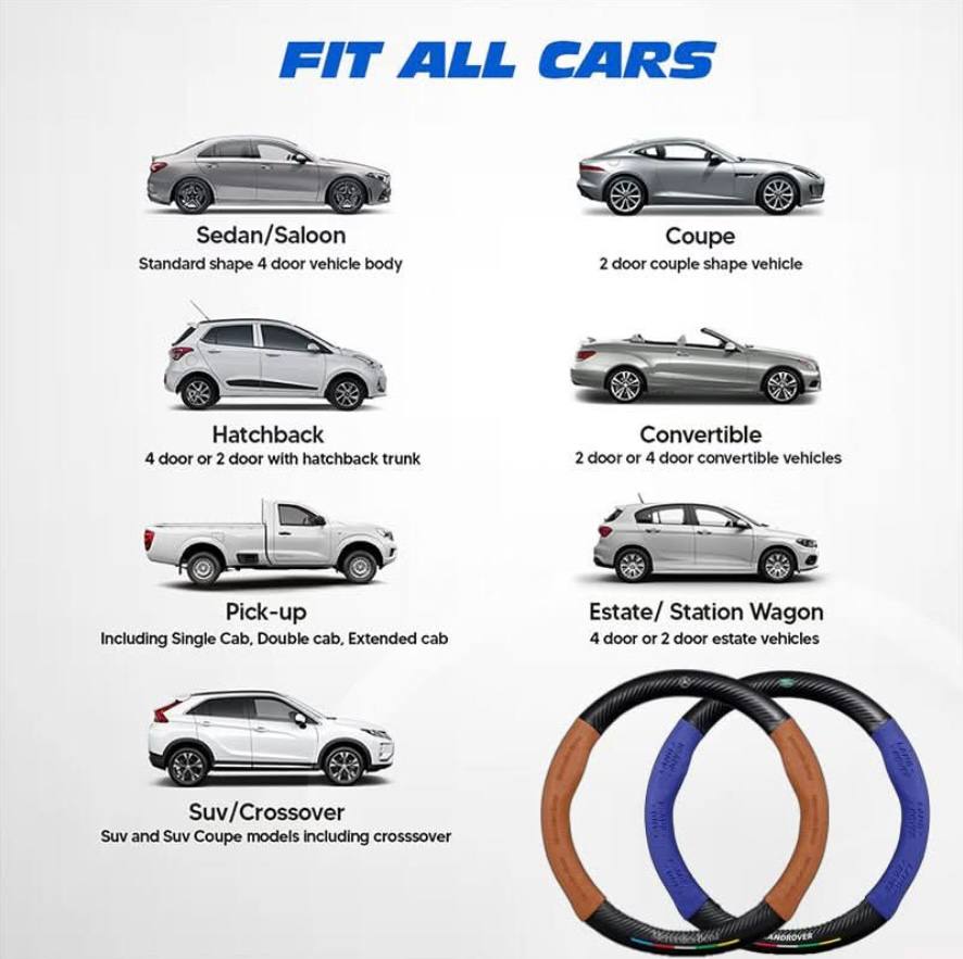 ErgoGrip Steering Wheel Cover for Ultimate Comfort and Control