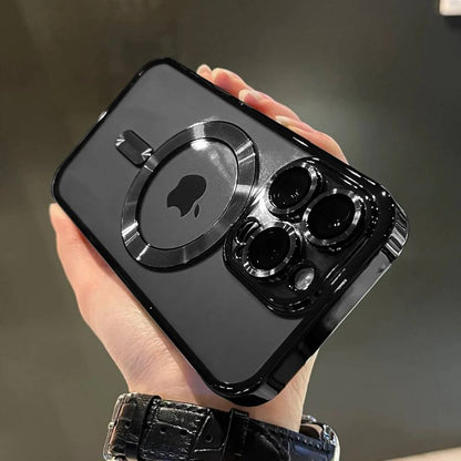 Luxurious Magnetic Phone Case with Metallic Shine