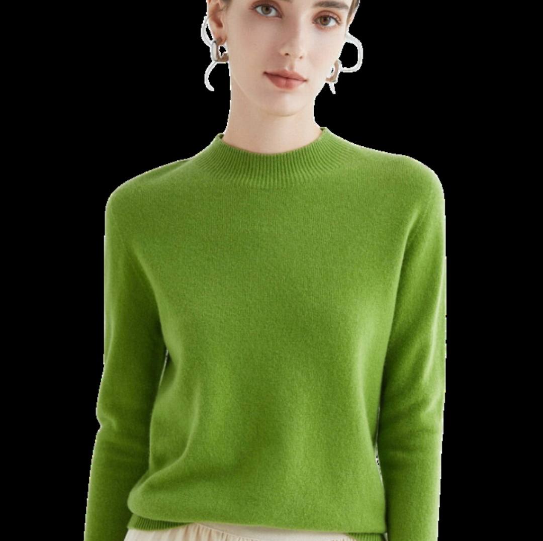 Luxurious Cashmere Blend Women's Pullover Sweater