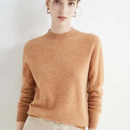 Luxurious Cashmere Blend Women's Pullover Sweater